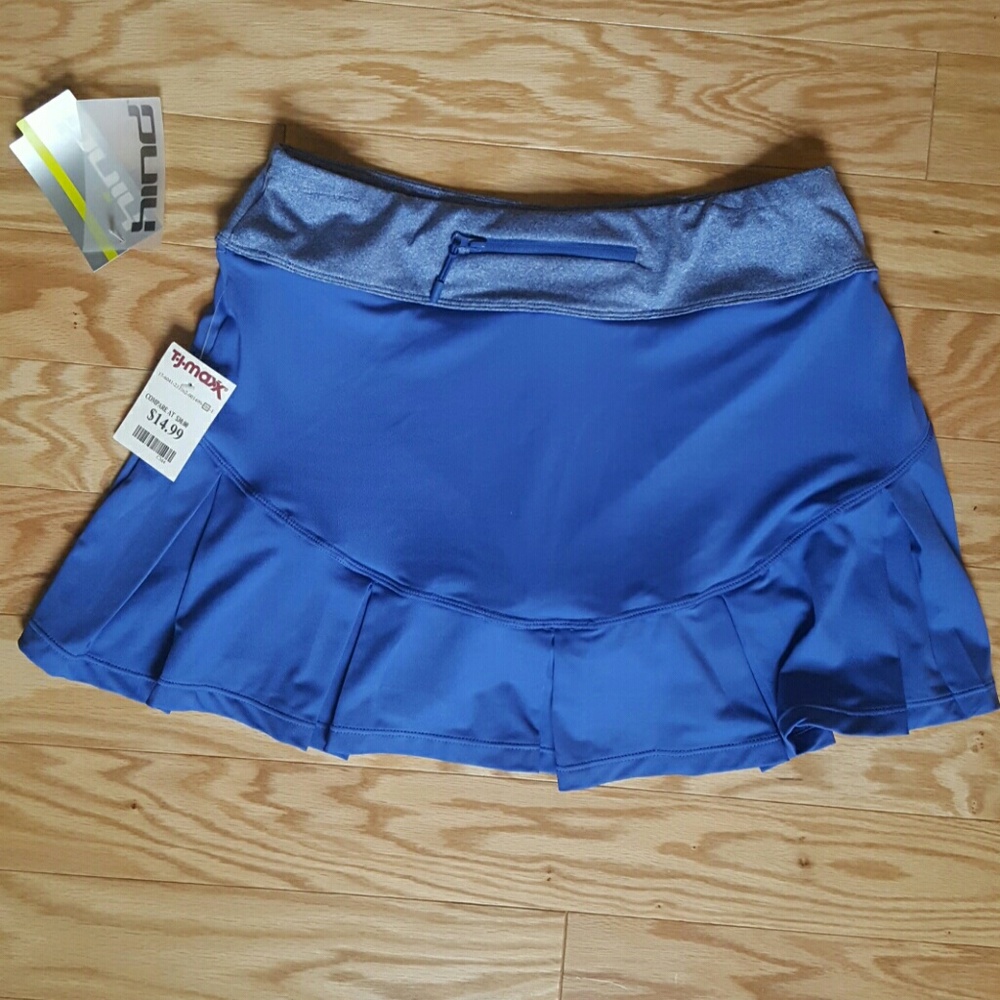 NWT blue tennis sport skirt